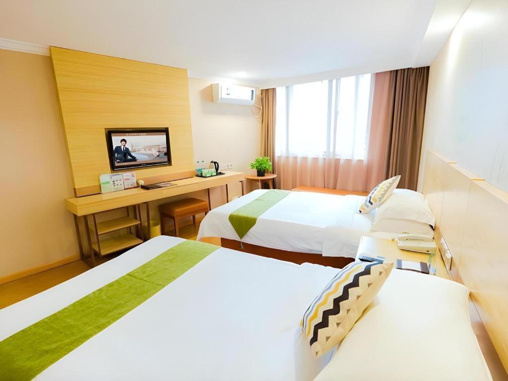Greentree Inn Shanghai Guangxin Road Tongji Hospital Express Hotel Экстерьер фото