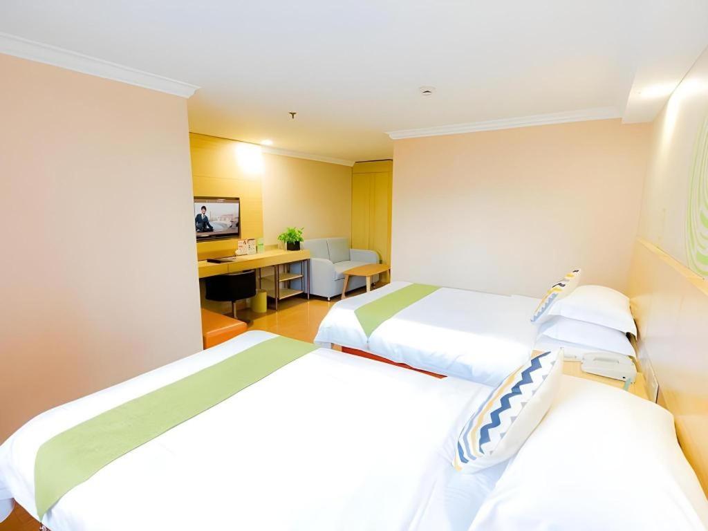Greentree Inn Shanghai Guangxin Road Tongji Hospital Express Hotel Экстерьер фото