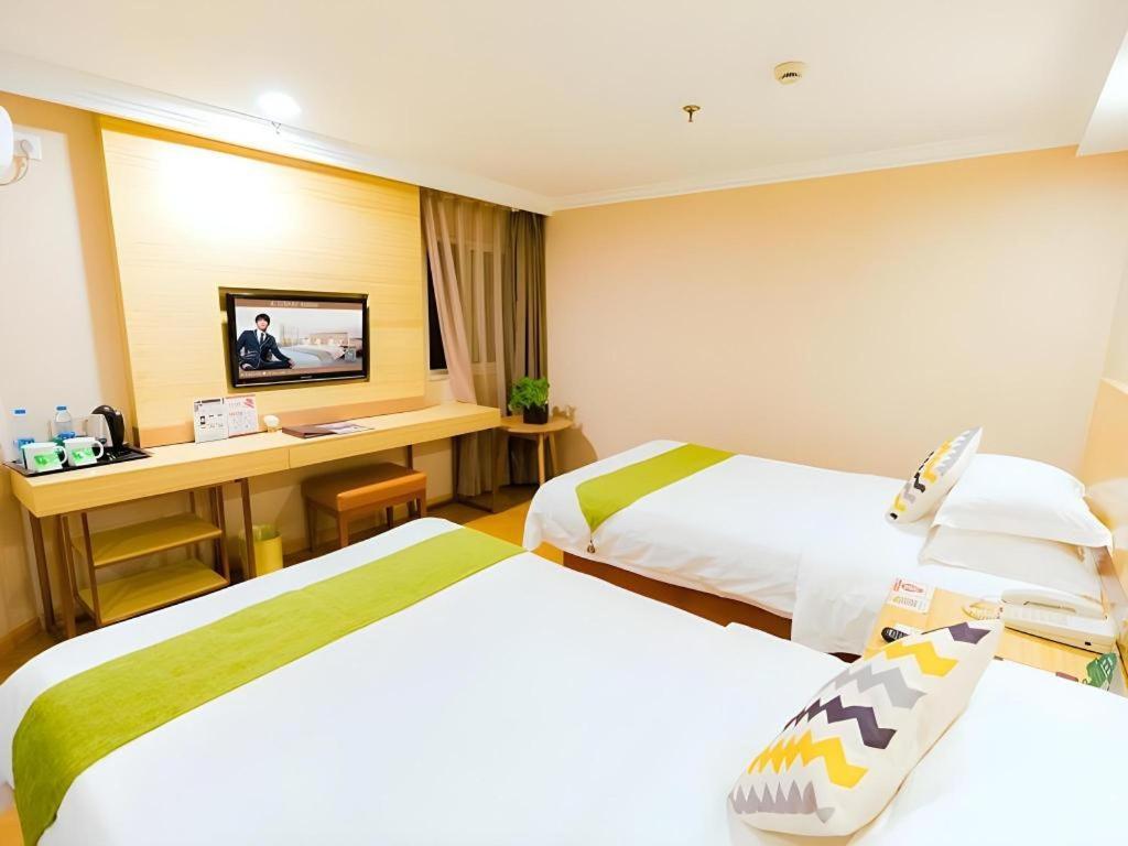 Greentree Inn Shanghai Guangxin Road Tongji Hospital Express Hotel Экстерьер фото