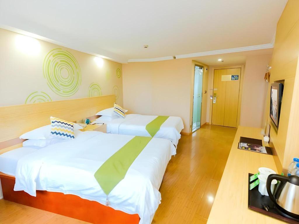 Greentree Inn Shanghai Guangxin Road Tongji Hospital Express Hotel Экстерьер фото