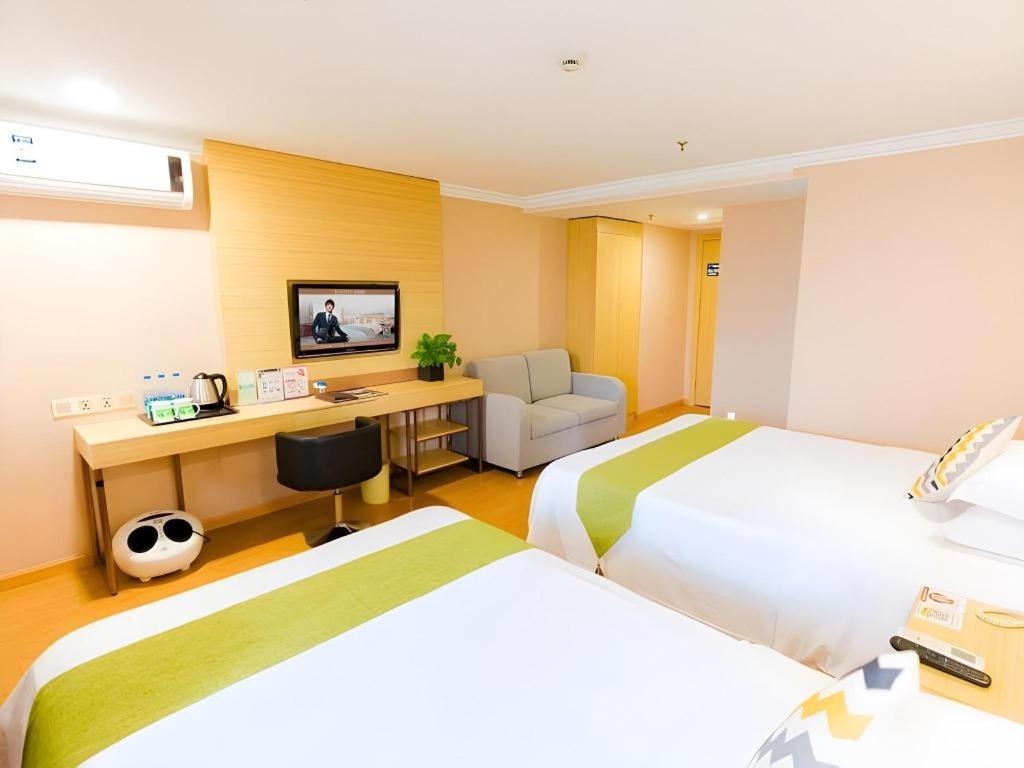 Greentree Inn Shanghai Guangxin Road Tongji Hospital Express Hotel Экстерьер фото