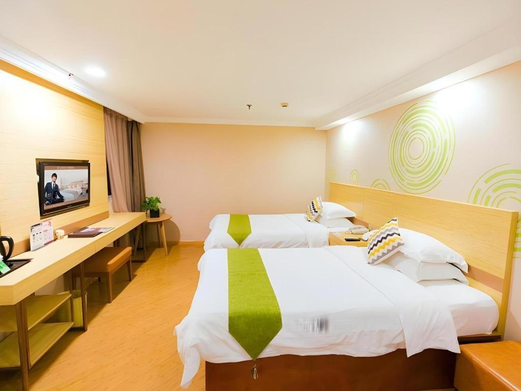 Greentree Inn Shanghai Guangxin Road Tongji Hospital Express Hotel Экстерьер фото