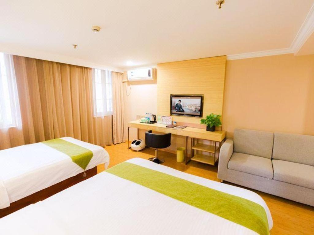 Greentree Inn Shanghai Guangxin Road Tongji Hospital Express Hotel Экстерьер фото