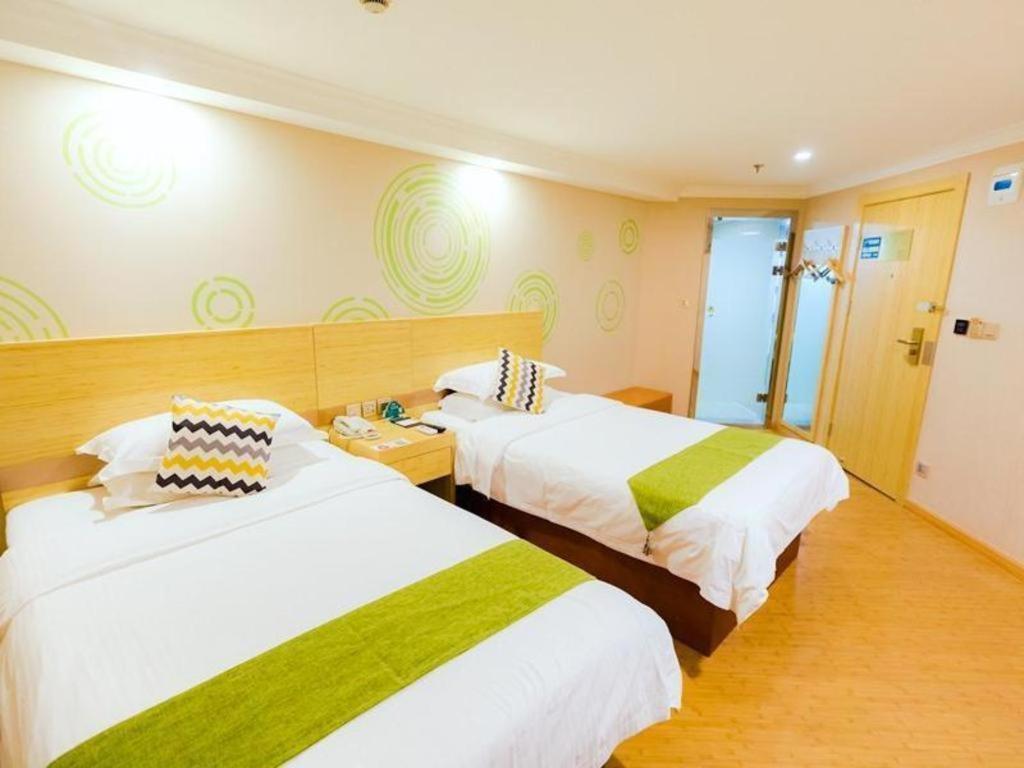 Greentree Inn Shanghai Guangxin Road Tongji Hospital Express Hotel Экстерьер фото