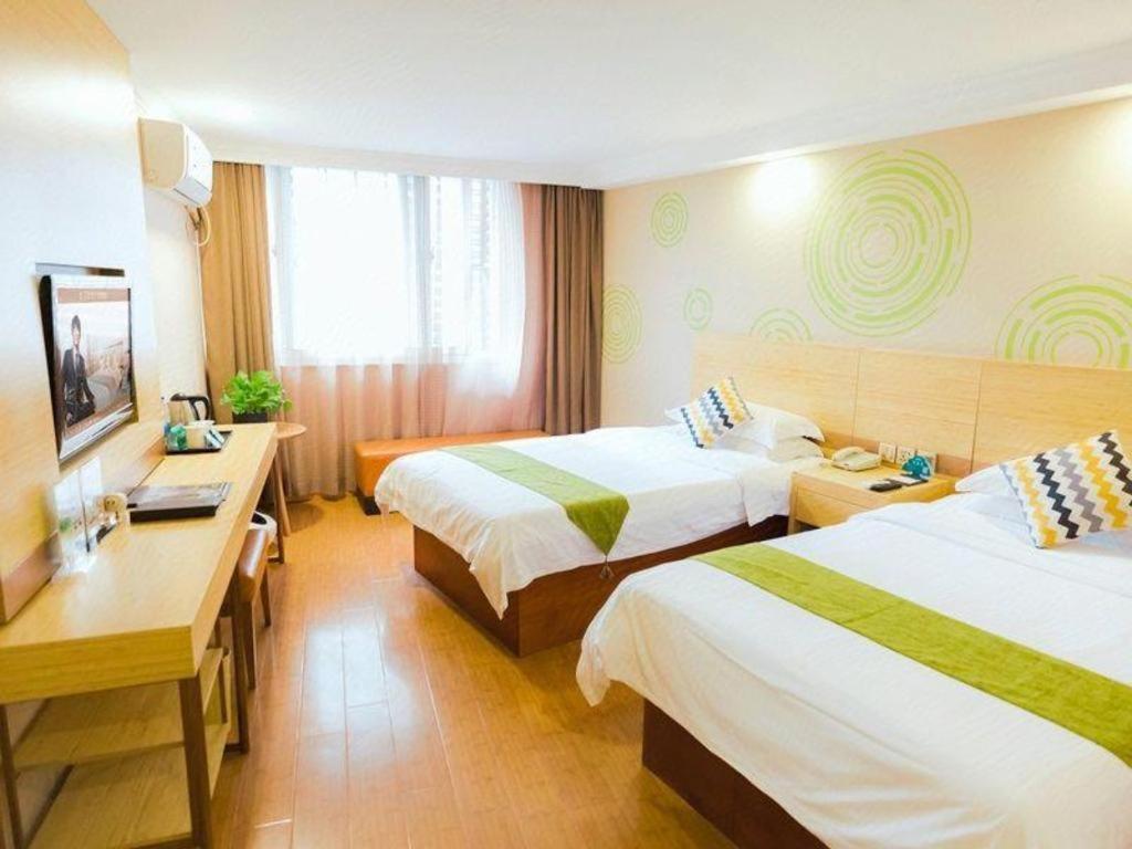 Greentree Inn Shanghai Guangxin Road Tongji Hospital Express Hotel Экстерьер фото