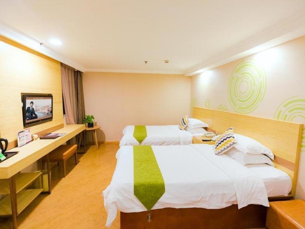 Greentree Inn Shanghai Guangxin Road Tongji Hospital Express Hotel Экстерьер фото