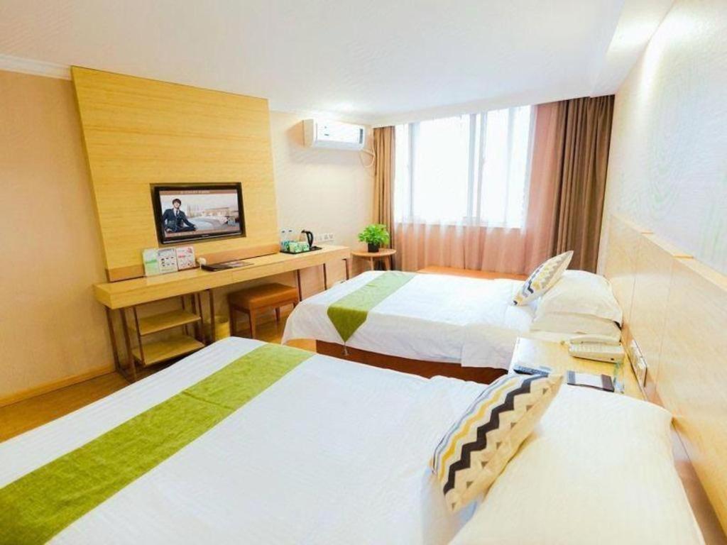 Greentree Inn Shanghai Guangxin Road Tongji Hospital Express Hotel Экстерьер фото