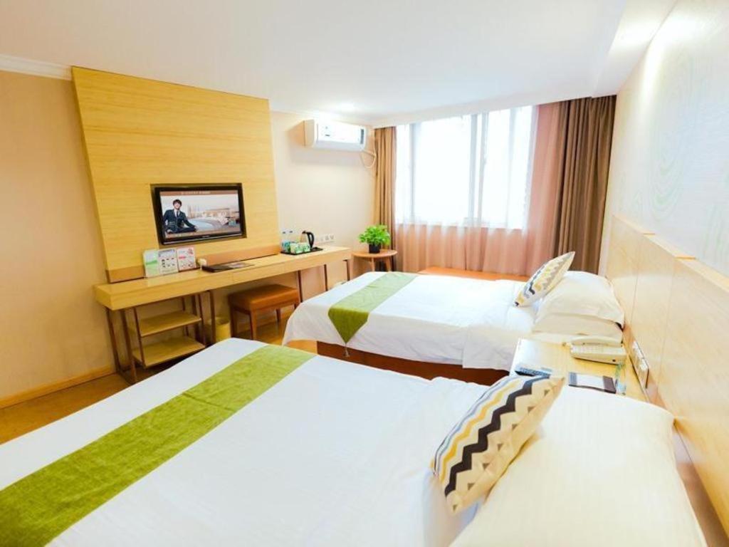 Greentree Inn Shanghai Guangxin Road Tongji Hospital Express Hotel Экстерьер фото