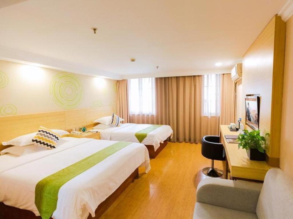 Greentree Inn Shanghai Guangxin Road Tongji Hospital Express Hotel Экстерьер фото