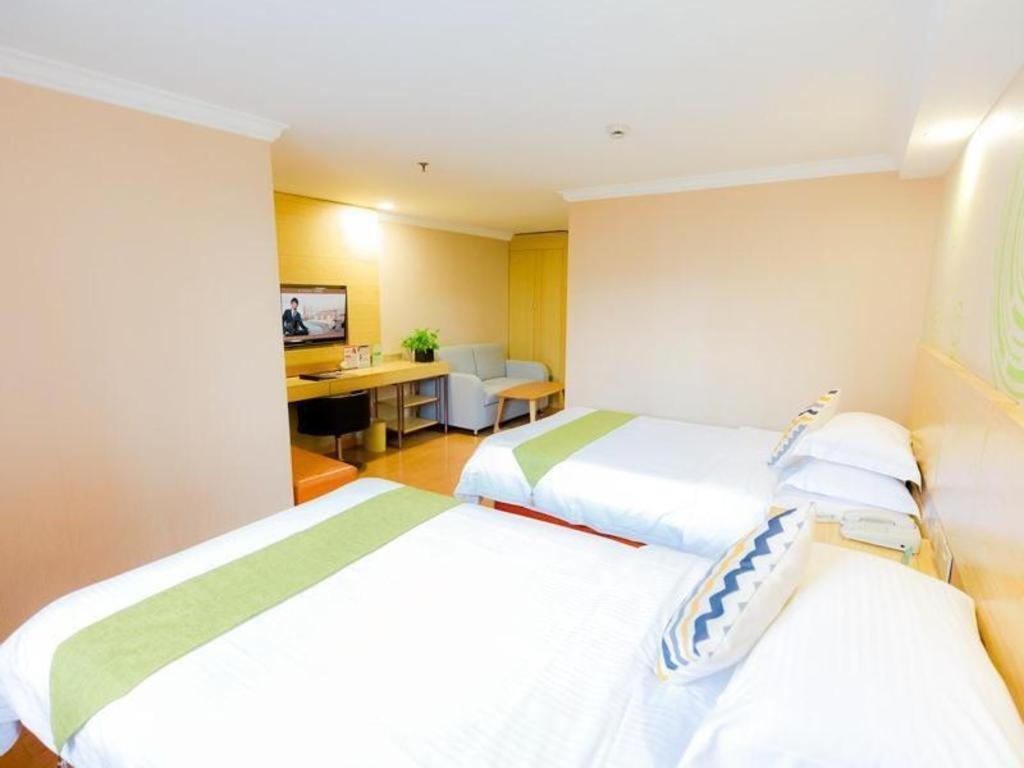 Greentree Inn Shanghai Guangxin Road Tongji Hospital Express Hotel Экстерьер фото